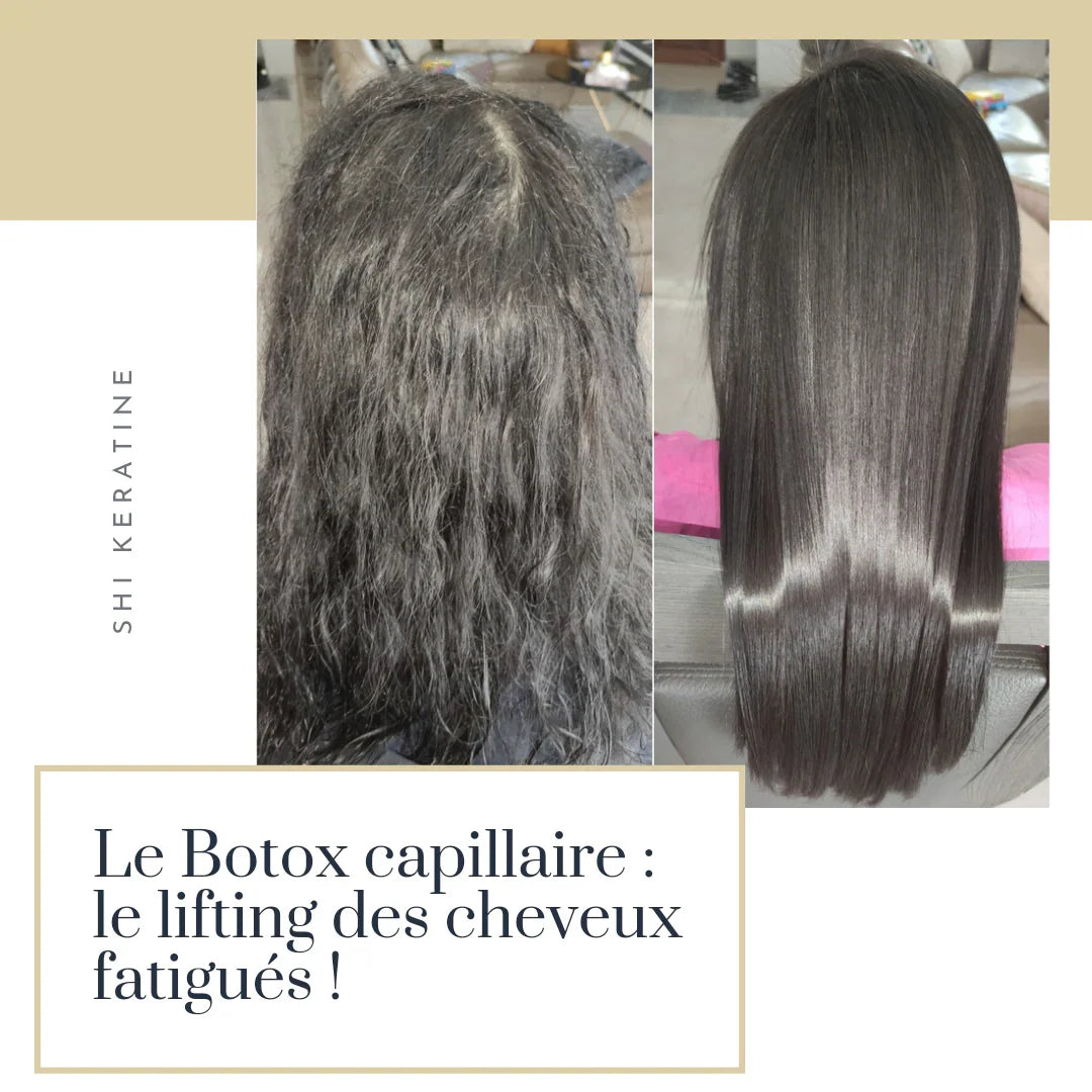 Le Blowtox capillaire : le lifiting des cheveux fatigués ! - Shi Keratine