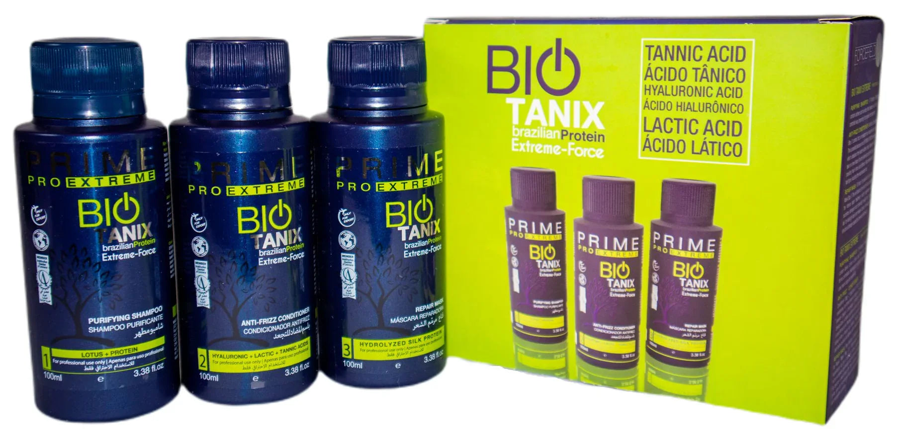 Lissage tanin BIO TANIX - Prime 3x100ml