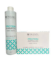 Pack pousse des cheveux - shampoing 400ml + ampoules 12x10ml - Tassel