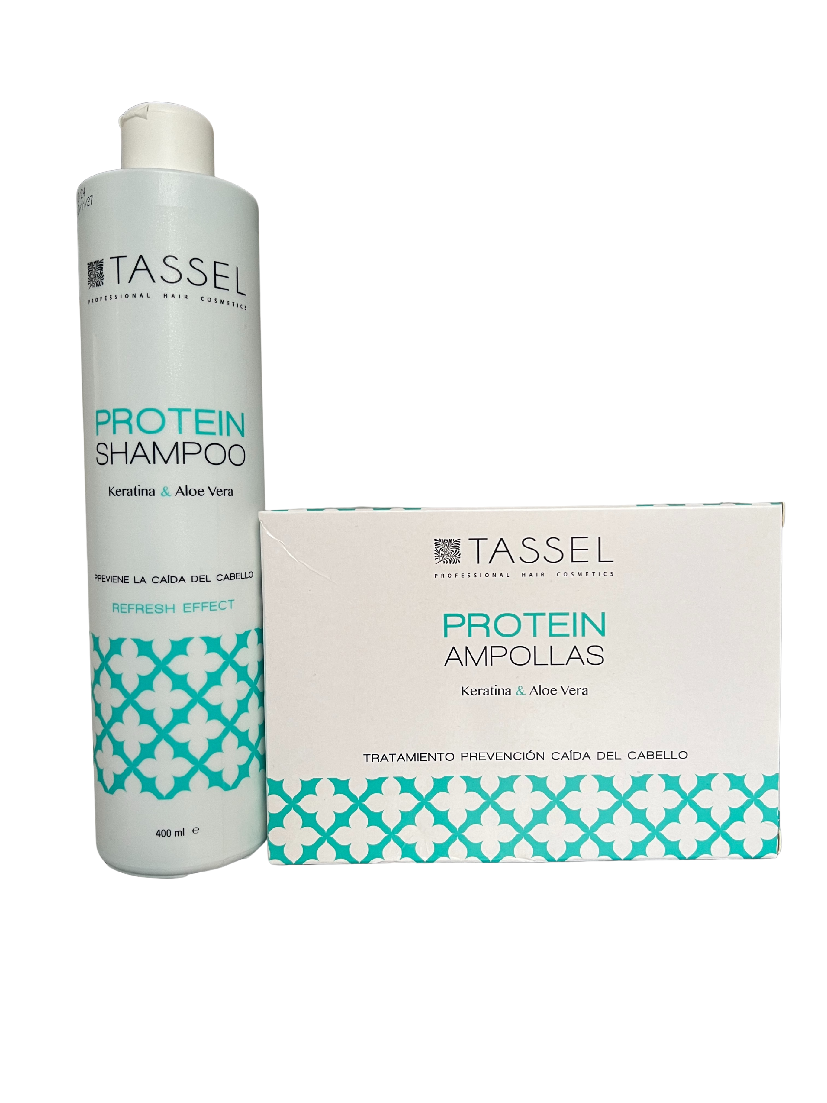 Pack pousse des cheveux - shampoing 400ml + ampoules 12x10ml - Tassel