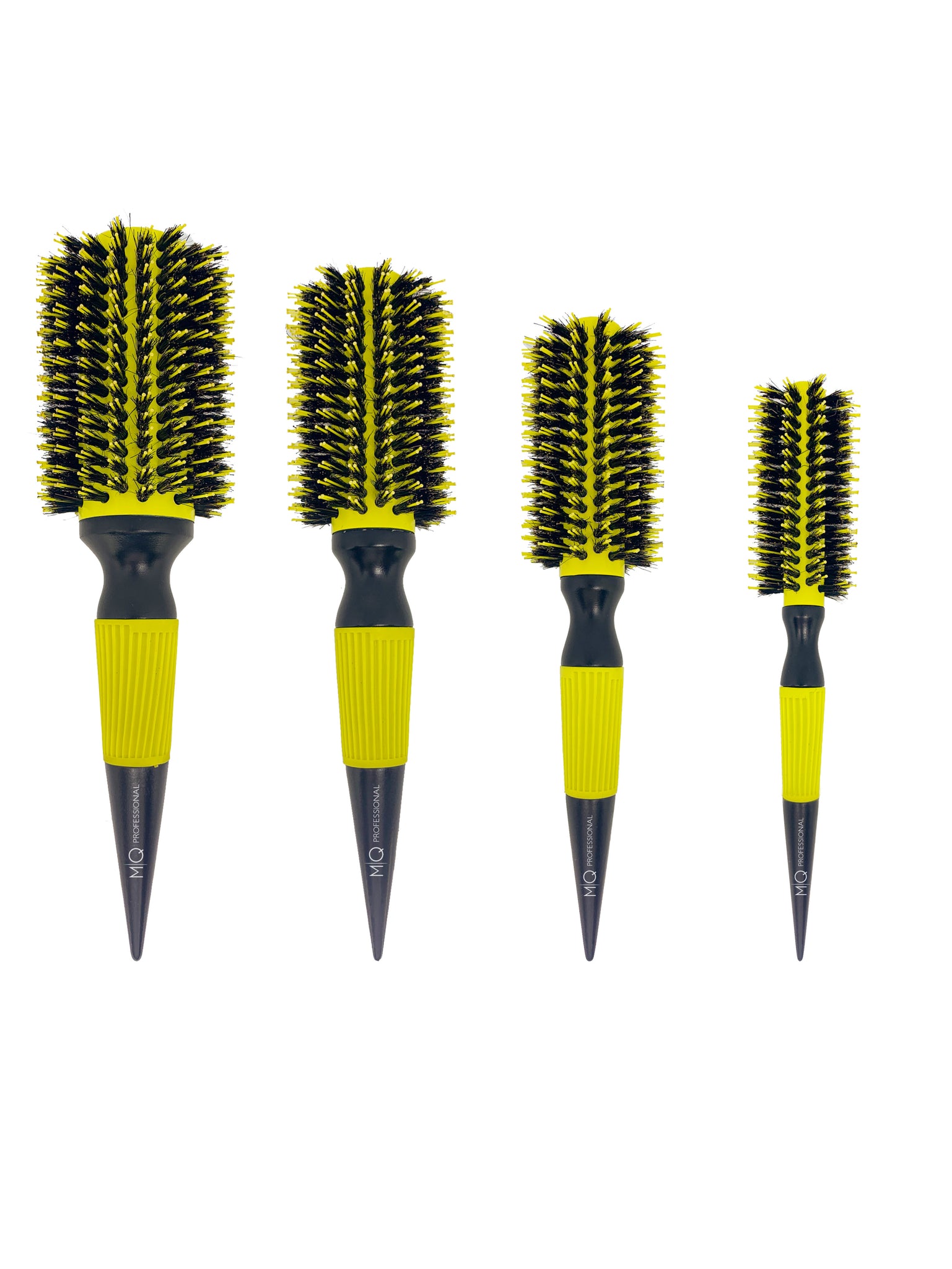 Pack de 4 brosses à brushing à Poils Mixtes 19mm, 27mm, 33mm et 43 mm – MQ PROFESSIONAL