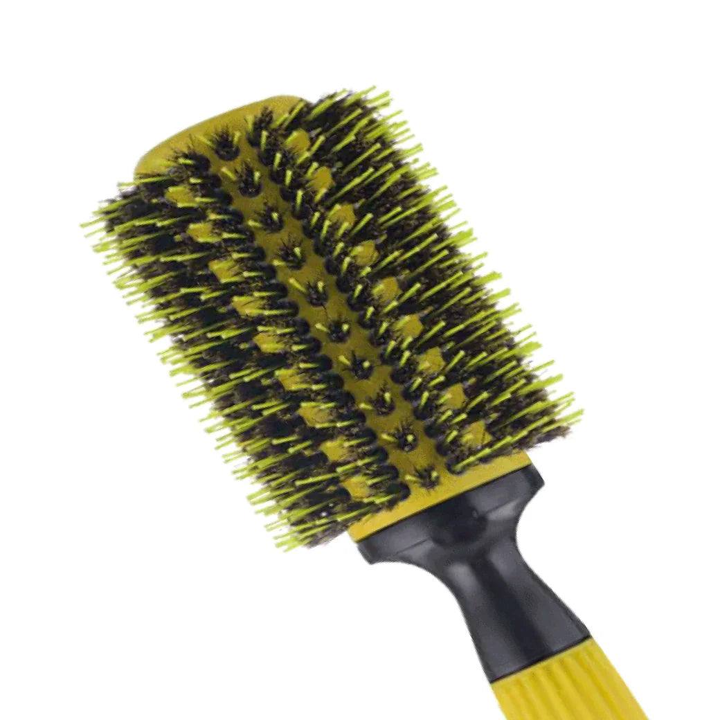 Brosse ronde thermique en céramique à poils mixtes Taille 27mm – MQ PROFESSIONAL