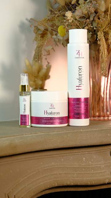 Kit d'entretien lissage Hyaluron Thérapy - Shampoing, masque et sérum