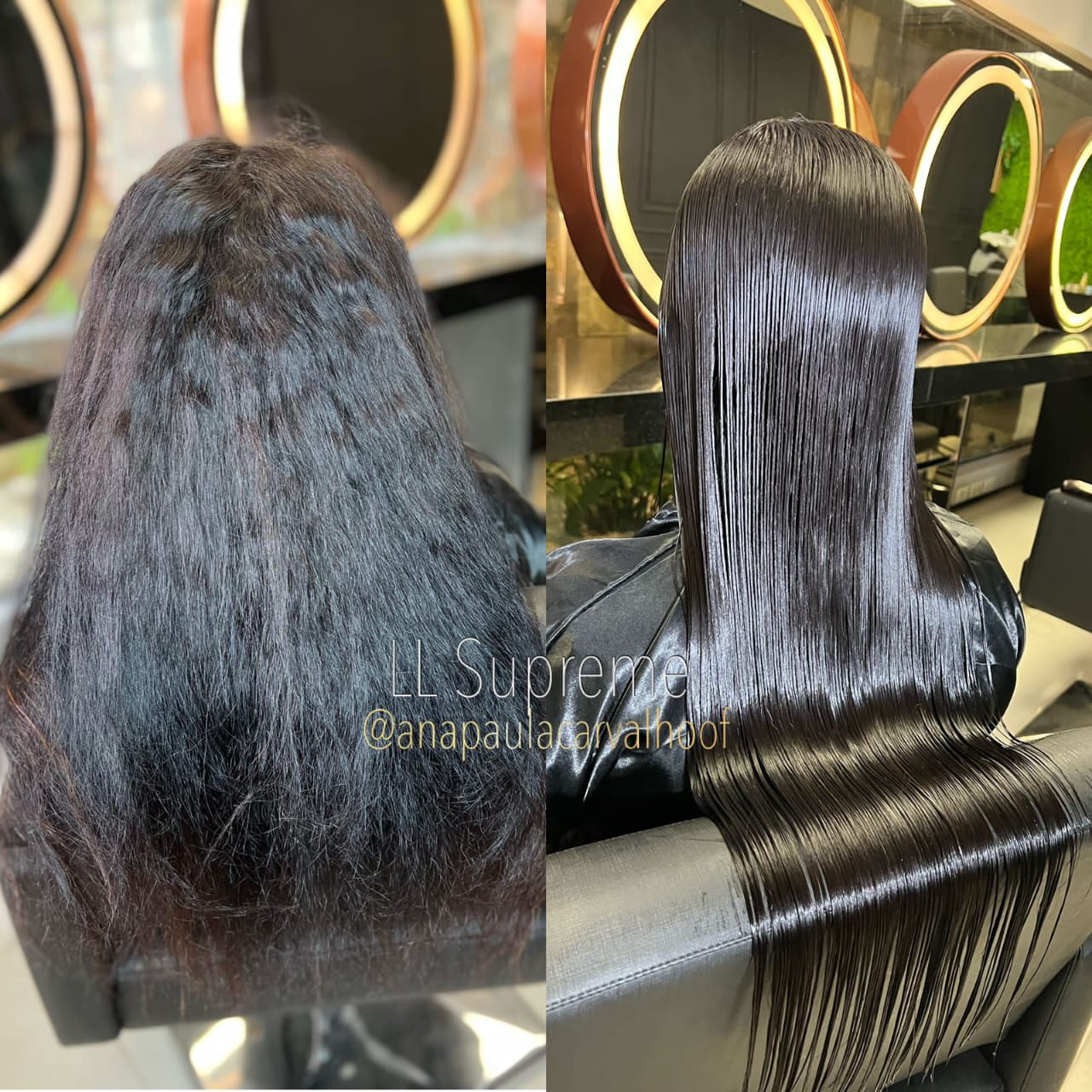 Lissage Suprême LL Ana Paula Carvalho - Shampooing 500ml + Traitement 1L
