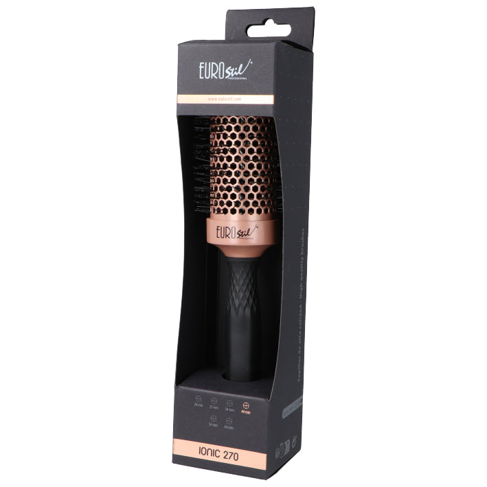 Eurostil Ionic 270 – Brosse Thermique Ionique Professionnelle 44 mm Céramique Tourmaline