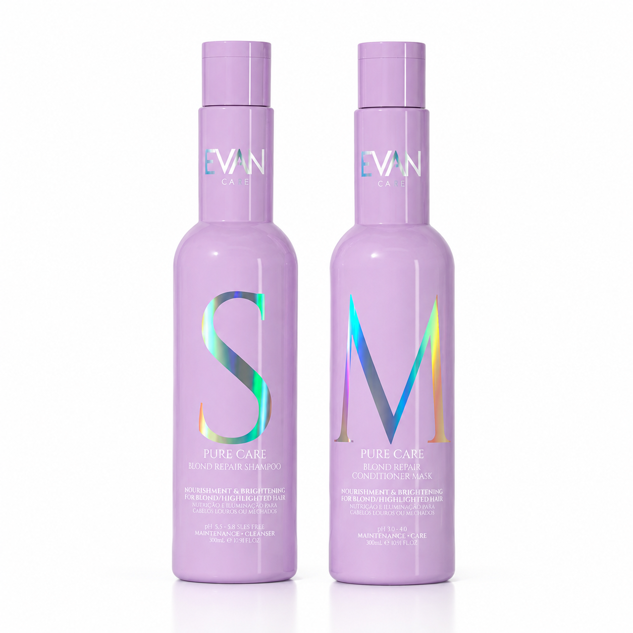 Pack Blond Repair Evan Care | Shampooing & Masque 500 ml