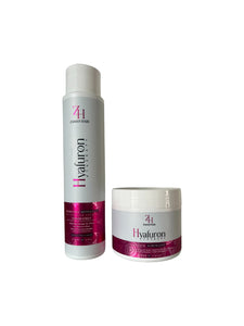 Kit d'entretien lissage Hyaluron Thérapy - Shampoing sans sulfate et Masque  2x500ml