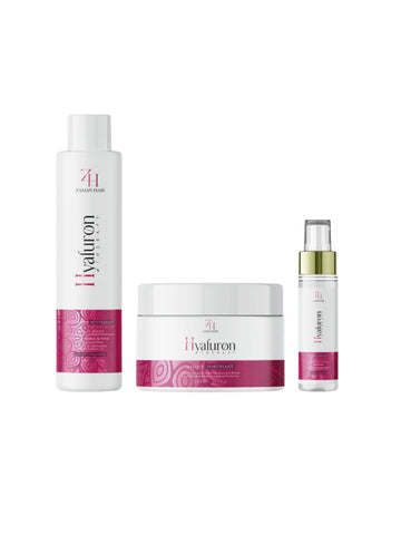 Kit d'entretien lissage Hyaluron Thérapy - Shampoing, masque et sérum