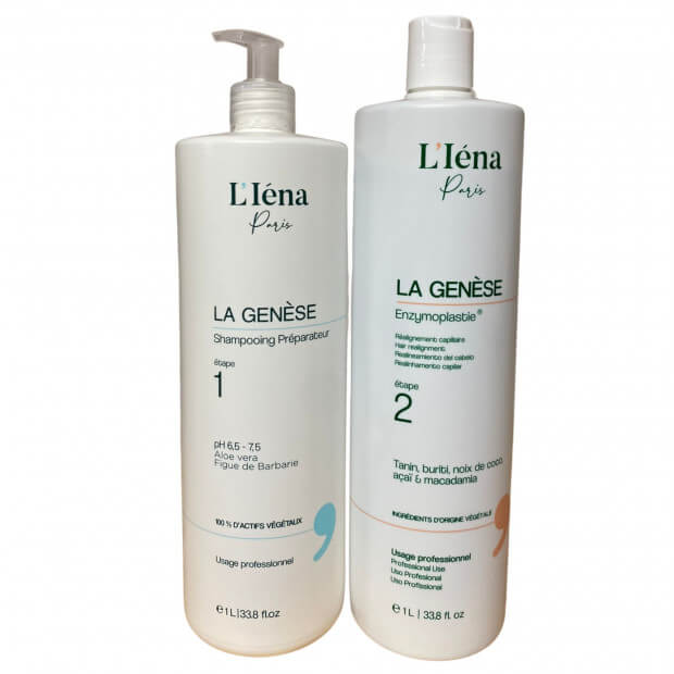 Lissage indien Enzymoplastie  L'IENA PARIS AYURVEDIE 2x1L