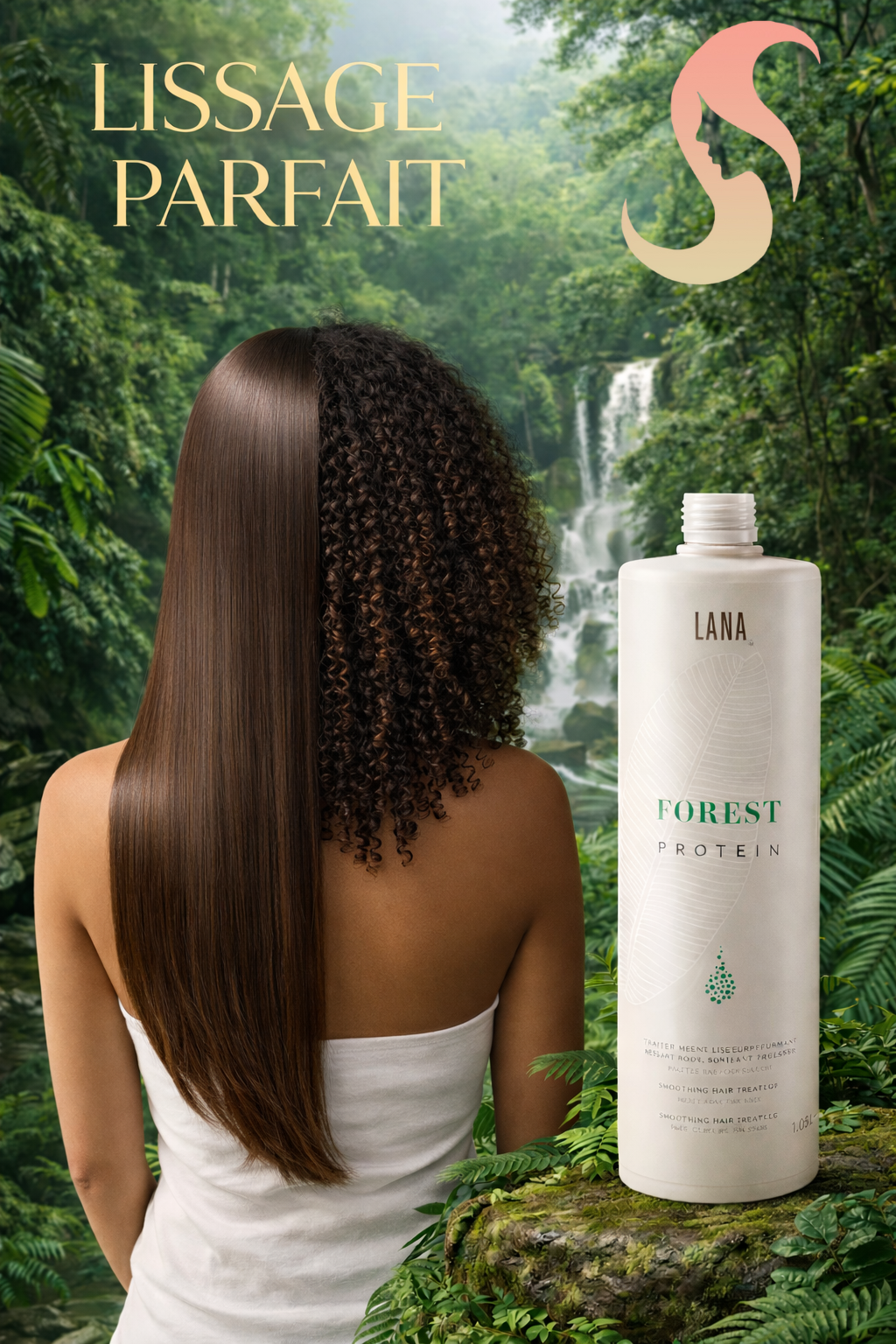 Lissage protéiné FOREST PROTEIN - Lana 1L