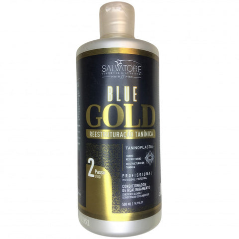 Lissage tanin BLUE GOLD RECONSTRUCTION - Salvatore traitement 500ml