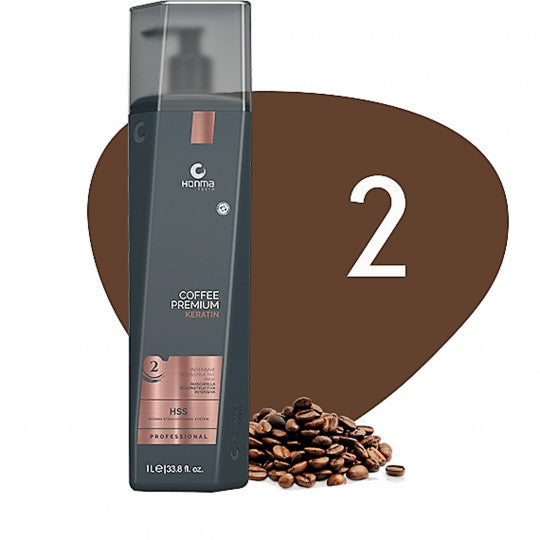 Lissage brésilien Coffee Premium Honma tokyo step 2 - 1L