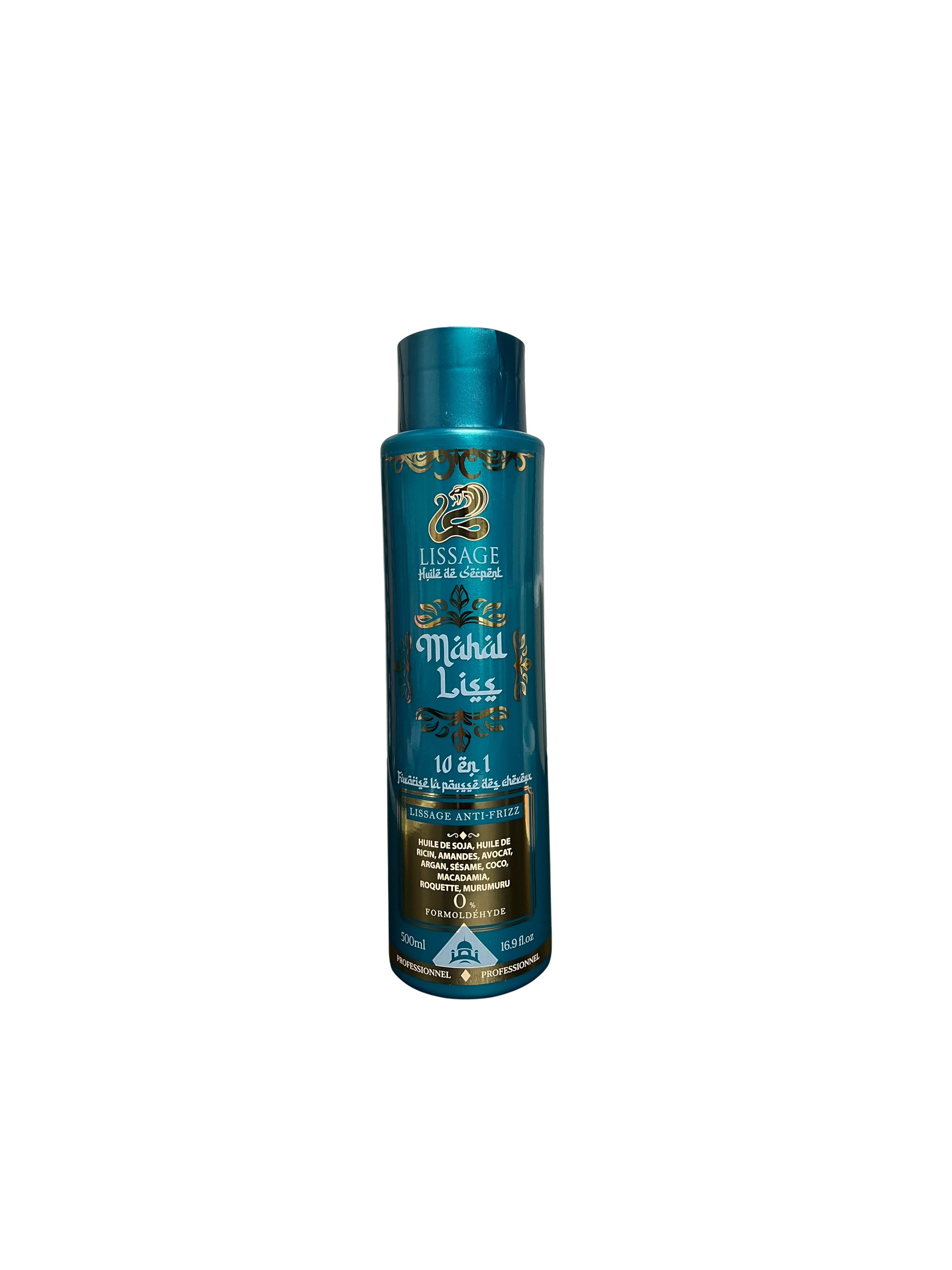 Lissage Indien à l'huile de Serpent  - Mahal Liss 1L