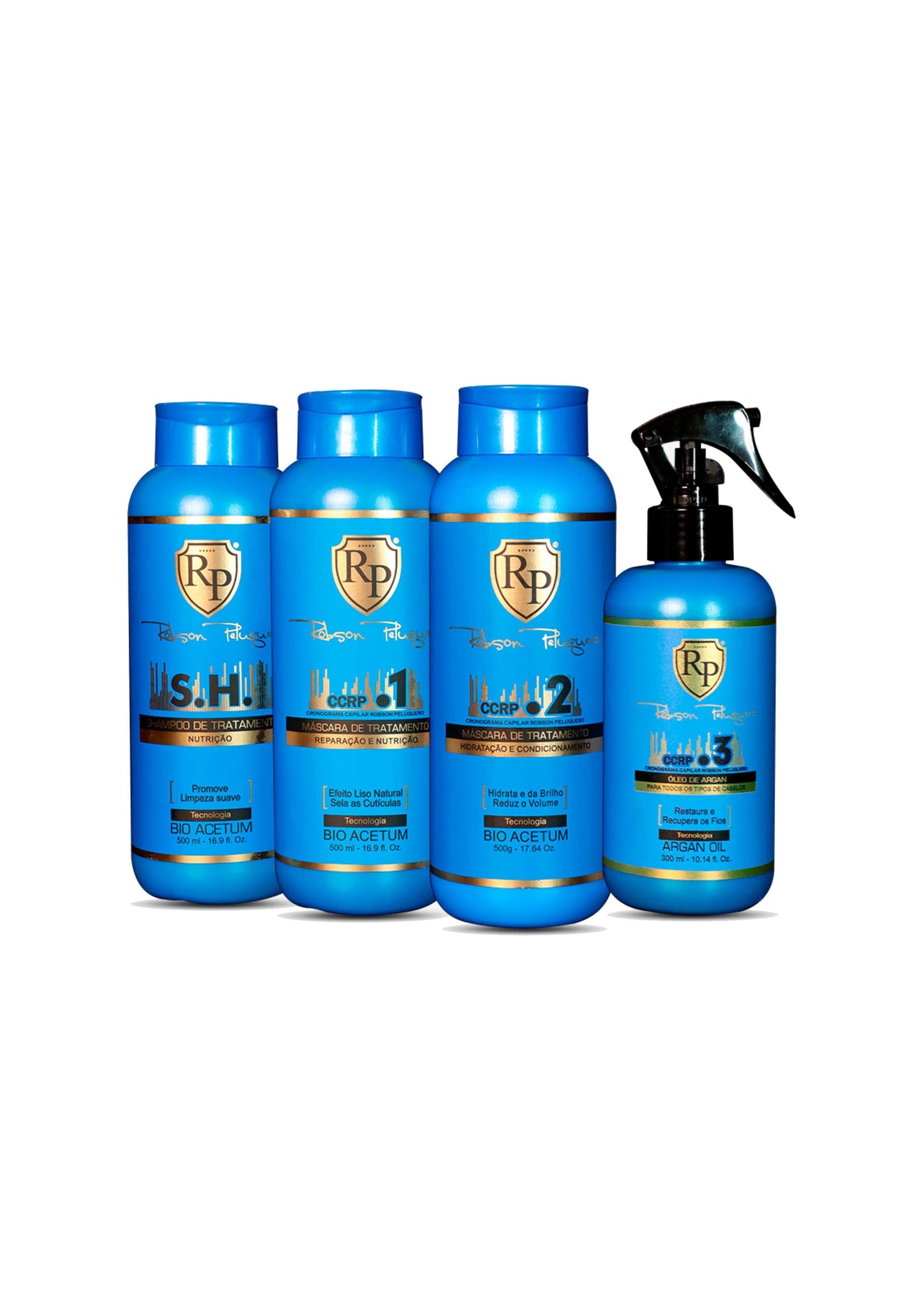 Soin CCRP - Robson Peluquero pack 3 produits 3x500ml+250ml