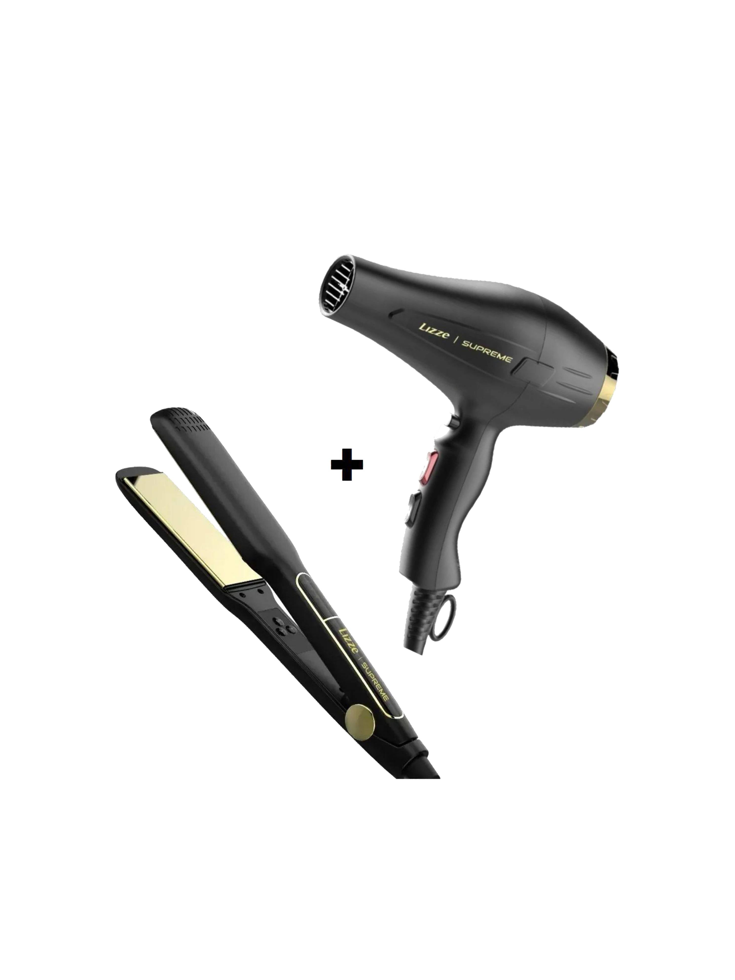 Pack SUPREME LIZZE - Sèche-cheveux 2600w et fer à lisser 252°