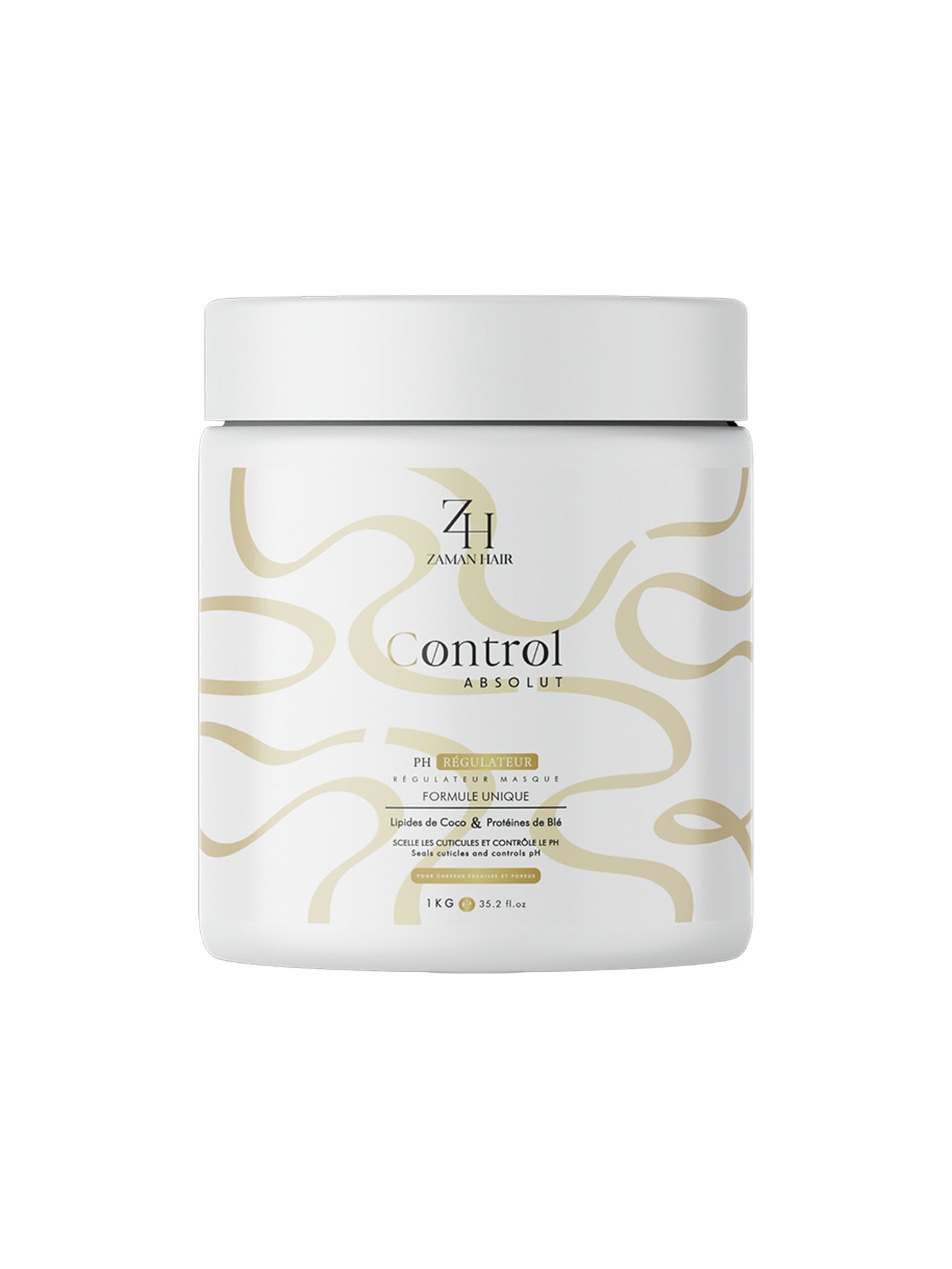 Masque Control Absolut neutralisant capillaire régulateur de PH -ZAMAN HAIR 1KILO