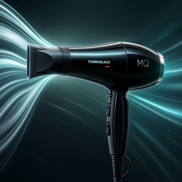 Sèche-cheveux MQ Professional Turbo Black Ion 2500W