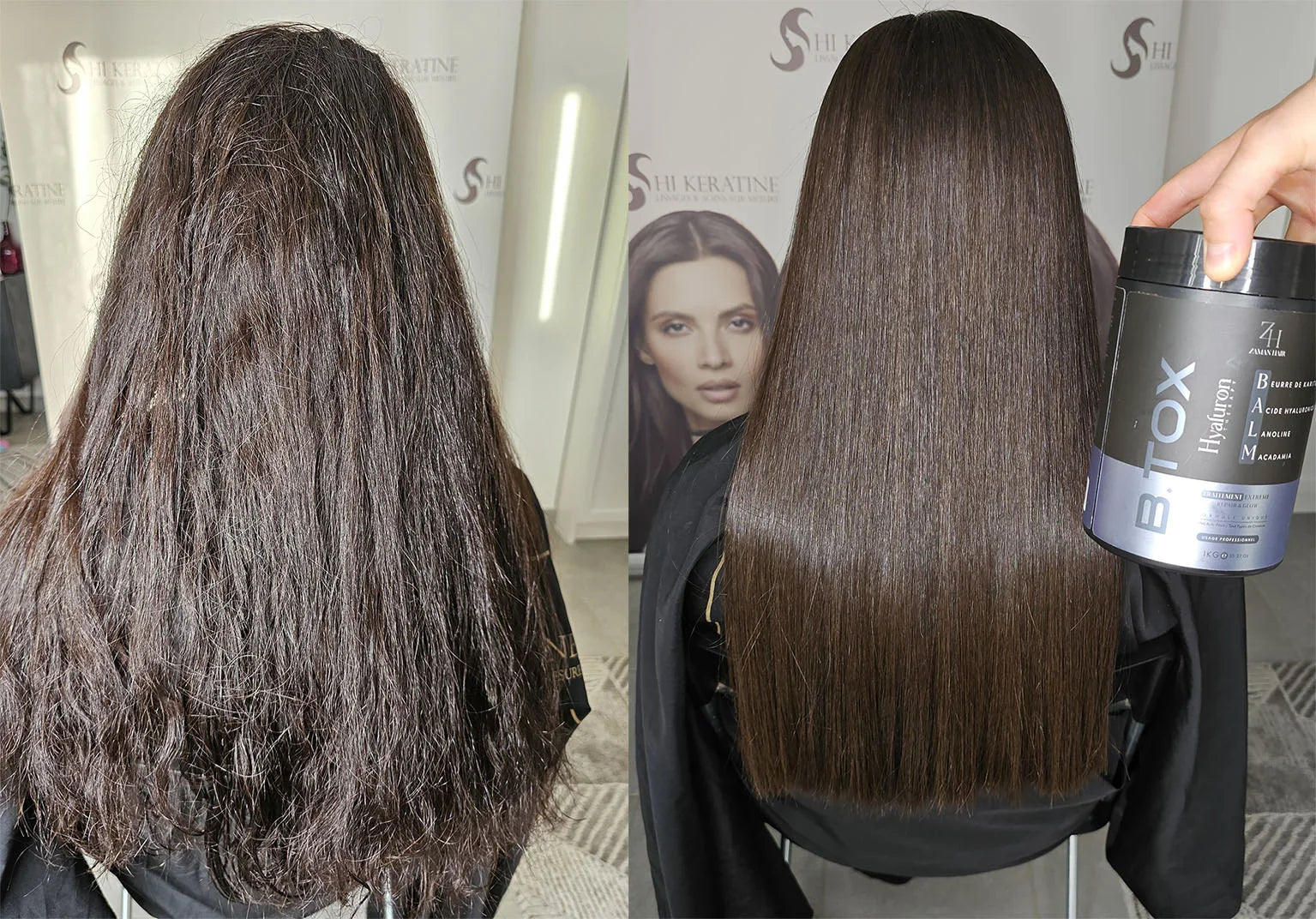Soin Capillaire Blowtox BALM Hyaluron Therapy - Zaman Hair 1kg 