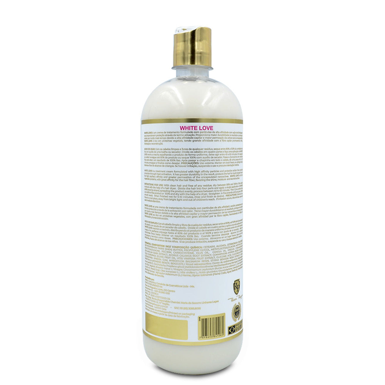 Lissage protéiné WHITE LOVE ROBSON PELUQUERO 1L