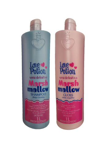 Lissage brésilien Marshmallow - Love potion 2x1L