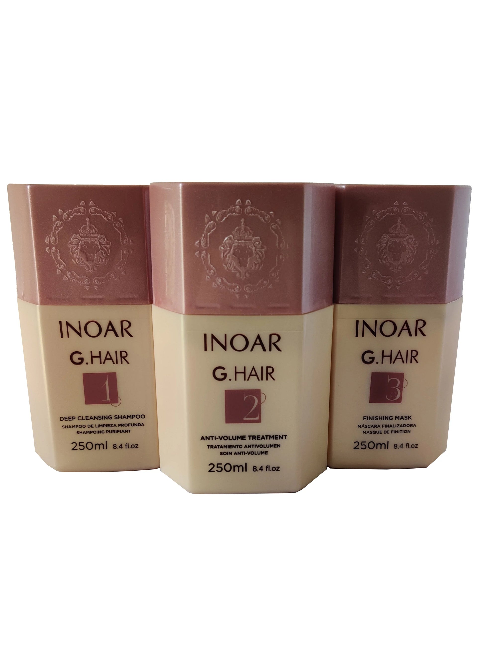 Lissage kératine G.HAIR - Inoar 3x250ml - Shi Keratine
