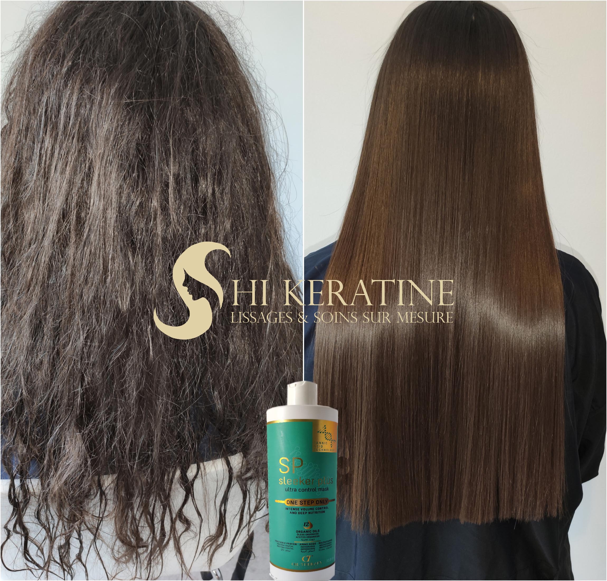 Lissage protéiné SP SLEEKER PLUS OR - Oil thérapy 1L