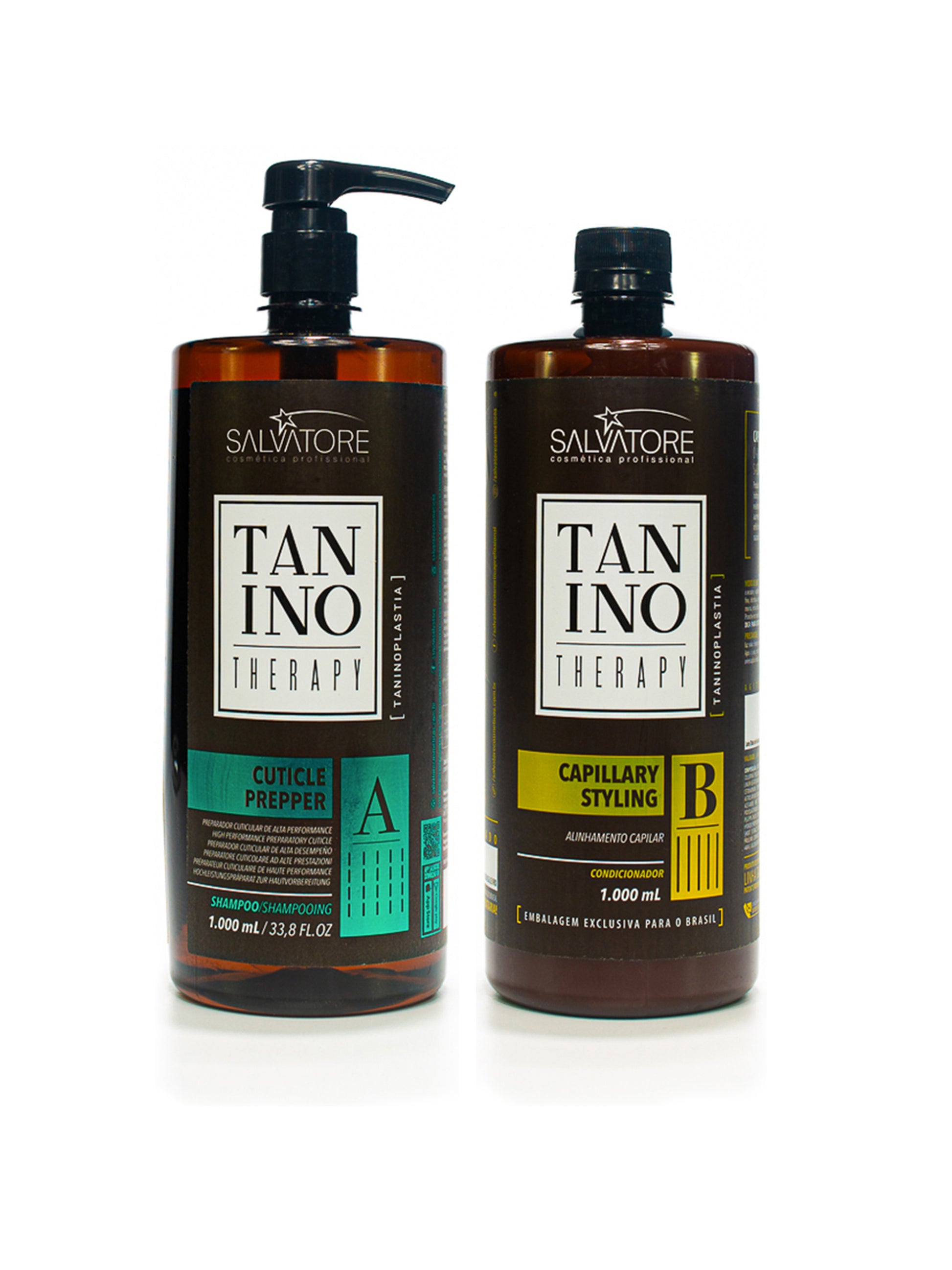 Lissage tanin TANINO THERAPY - Salvatore 2x1L - Shi Keratine